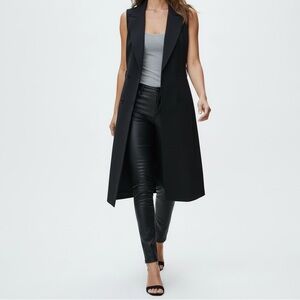 White House Black Market Sleeveless Trench Coat